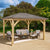Kit de gouttière pour le gazebo Meridian 12 x 14 Kit de gouttière pour le gazebo Meridian 12 x 14
