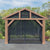 Kit de moustiquaire pour pavillon en bois 14 x 12 Kit de moustiquaire pour pavillon en bois 14 x 12