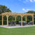 Pergola méridienne 10 x 22 Pergola méridienne 10 x 22