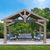 Pavillon à ossature bois 16 x 14 (Costco) Pavillon à ossature bois 16 x 14 (Costco)