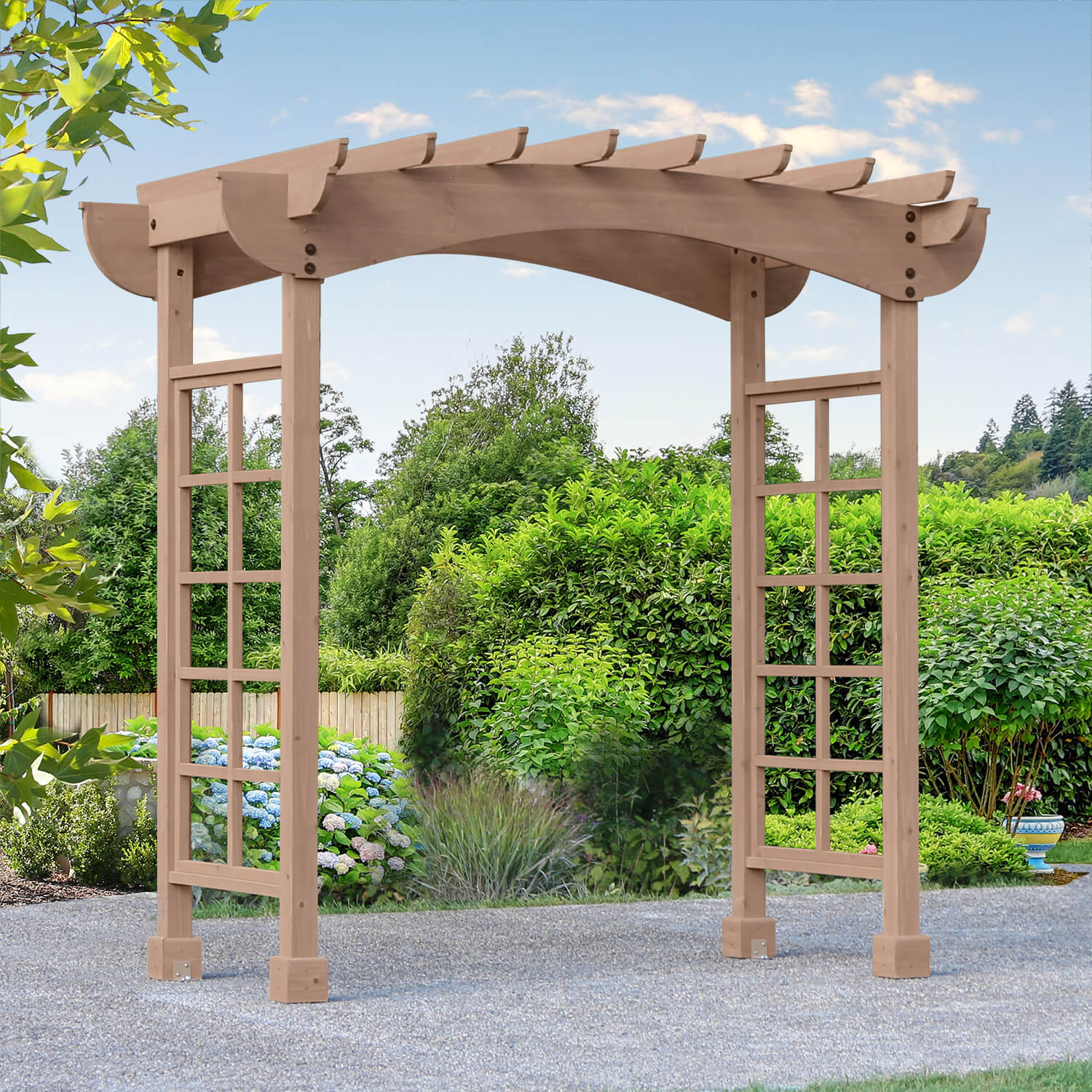 Grande tonnelle pour jardin Grande tonnelle pour jardin