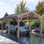 Structure d'ombrage polyvalente 14 x 17 (Costco) Structure d'ombrage polyvalente 14 x 17 (Costco)