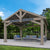 Pavillon à ossature bois 16 x 14 Pavillon à ossature bois 16 x 14