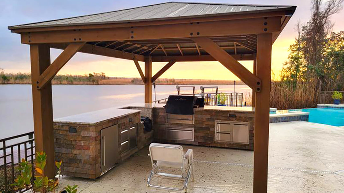 Perfect addition to complete our outdoor kitchen!