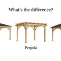 Gazebo vs Pergola vs Pavilion. What's the difference?