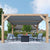 Pergola à lames en bois Meridian 10 x 12