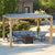 Pergola à lames en bois Meridian 10 x 12