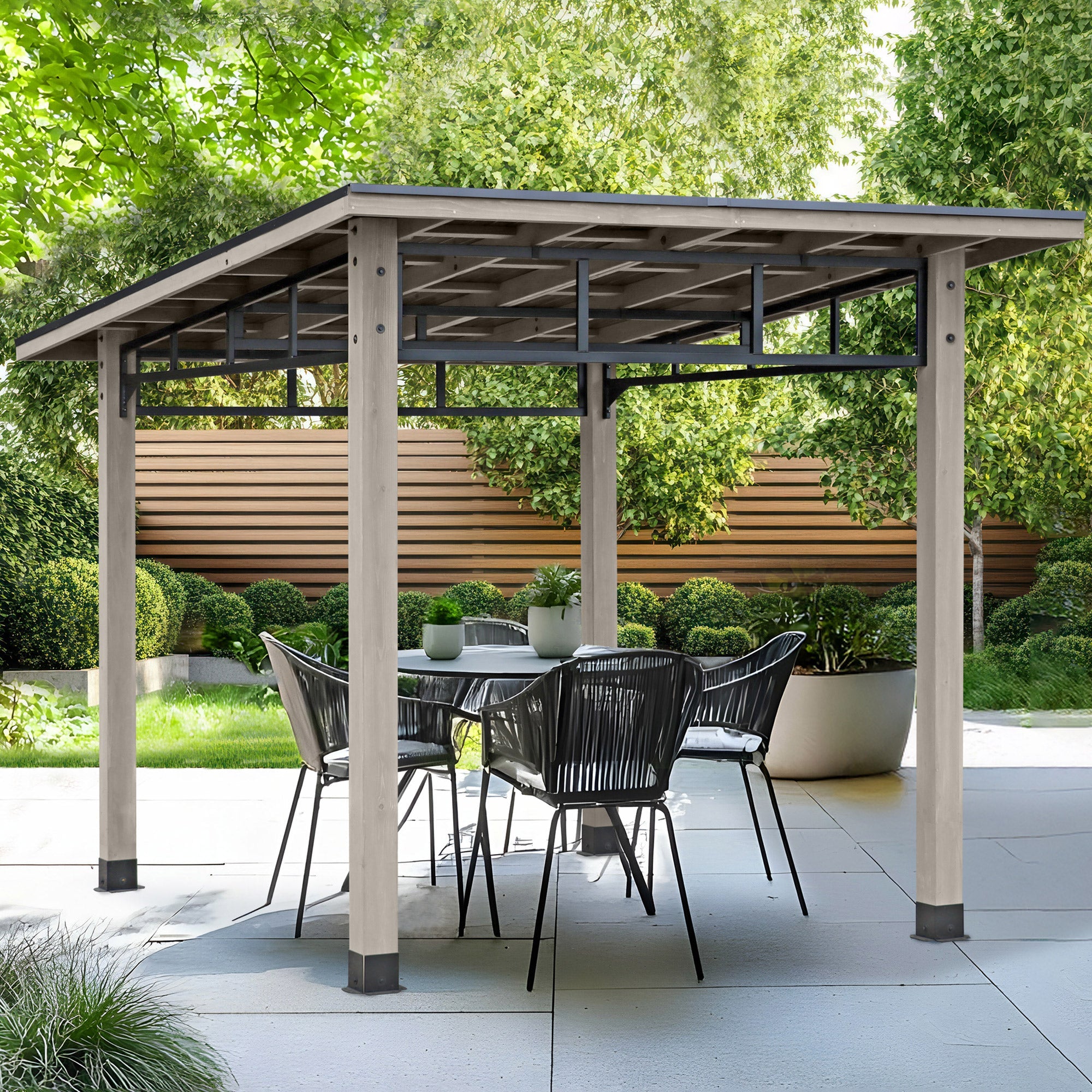 12 x 9.3 Contemporary Gazebo