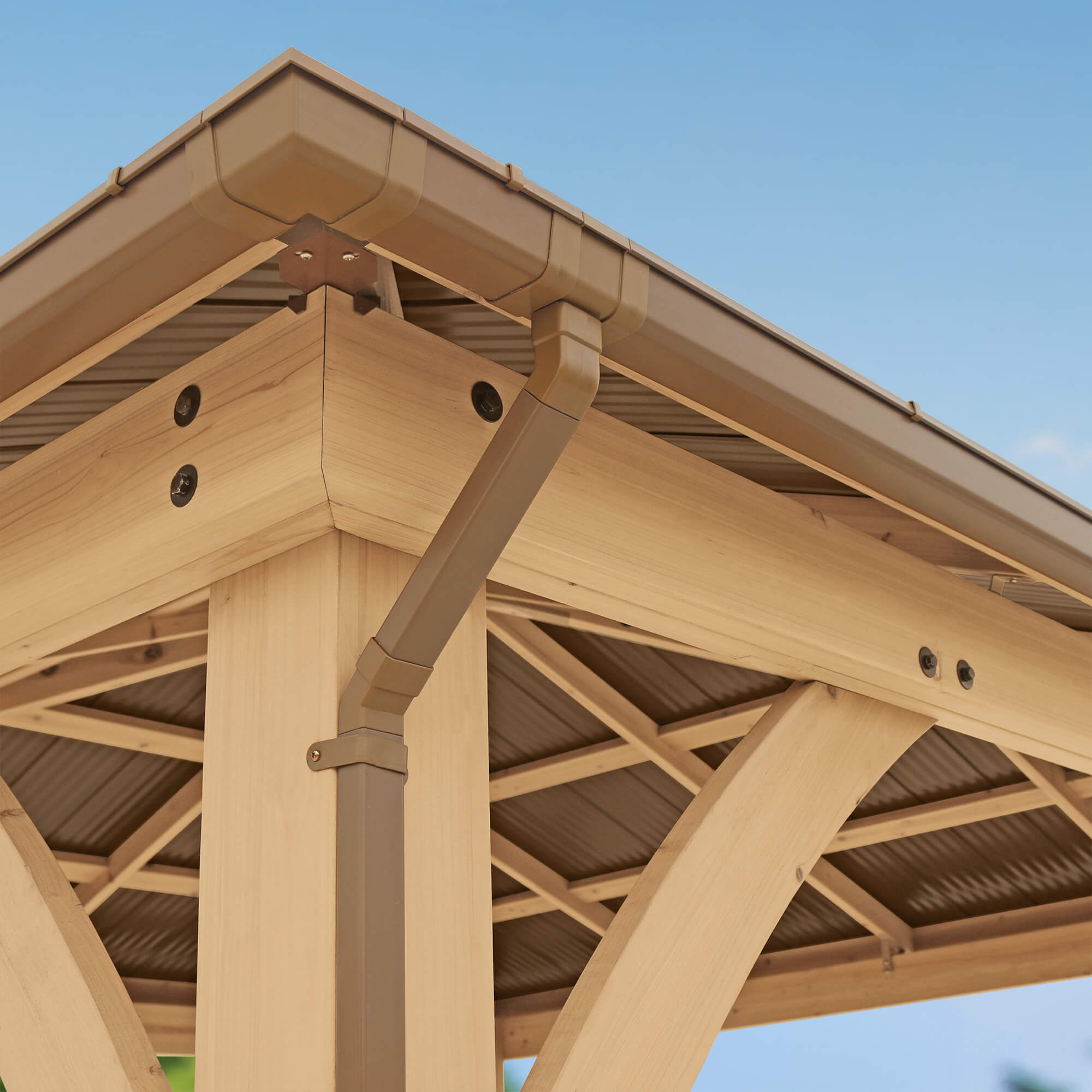 Rain Gutter Kit For The 10 x 12 Meridian Gazebo