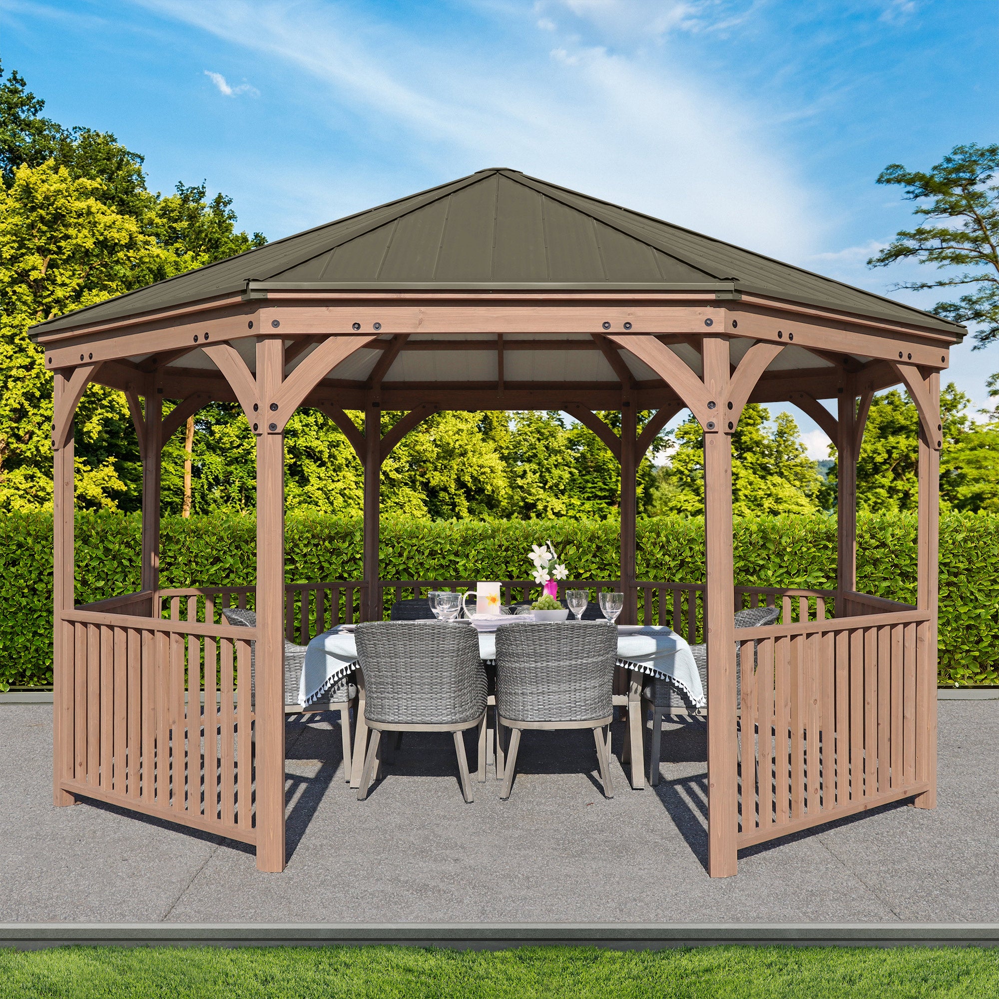 14' Octagon Gazebo (Costco)