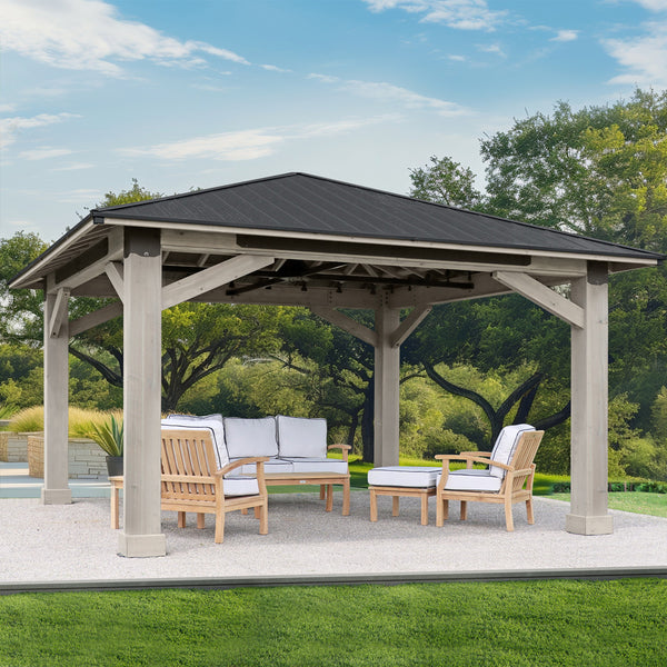 16 x 16 Timber Frame Gazebo | Gazebo 16 x 16 | Yardistry CA