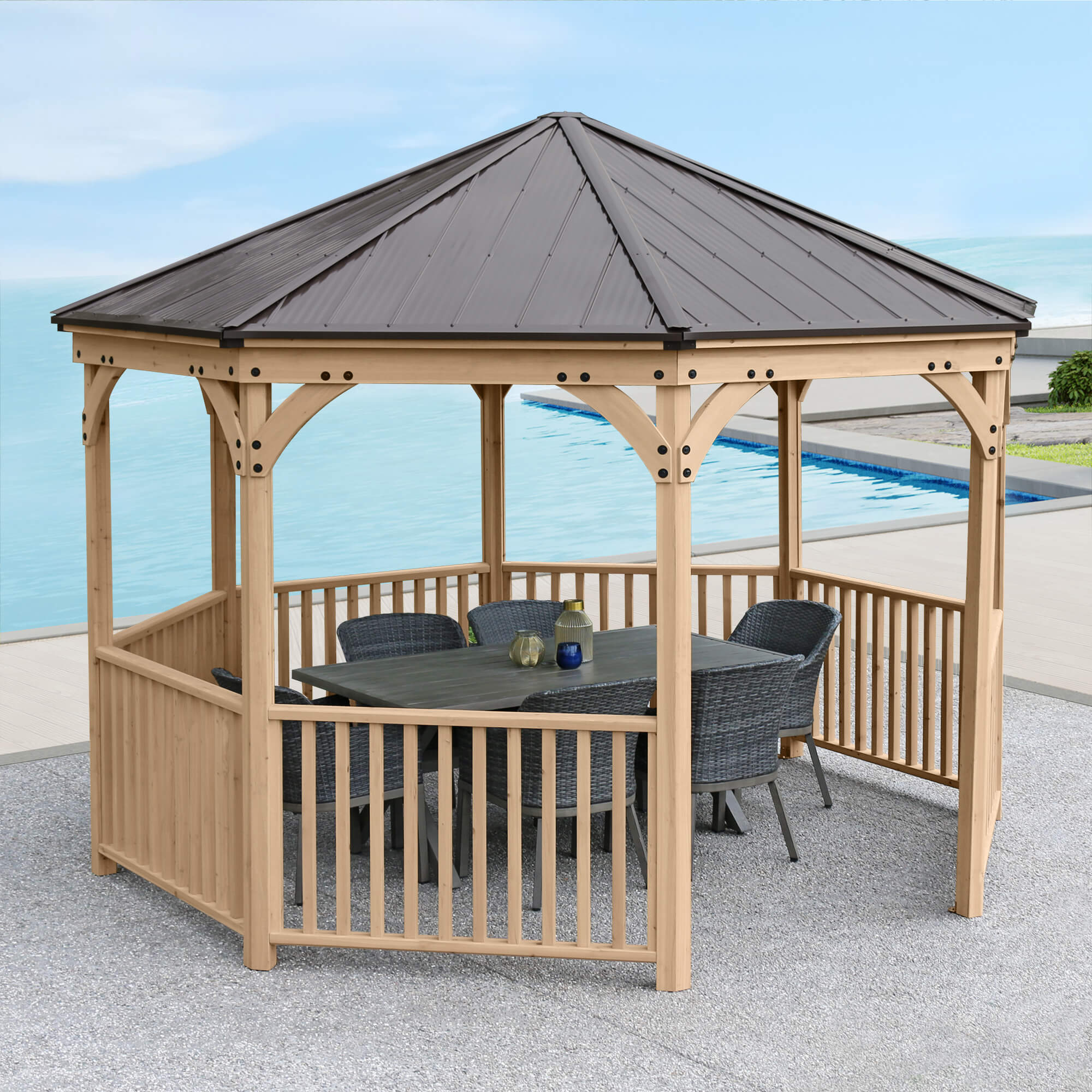 12 ft. Meridian Octagon Gazebo