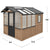 8.1 x 11.4 Obsidian Greenhouse & Storage Shed