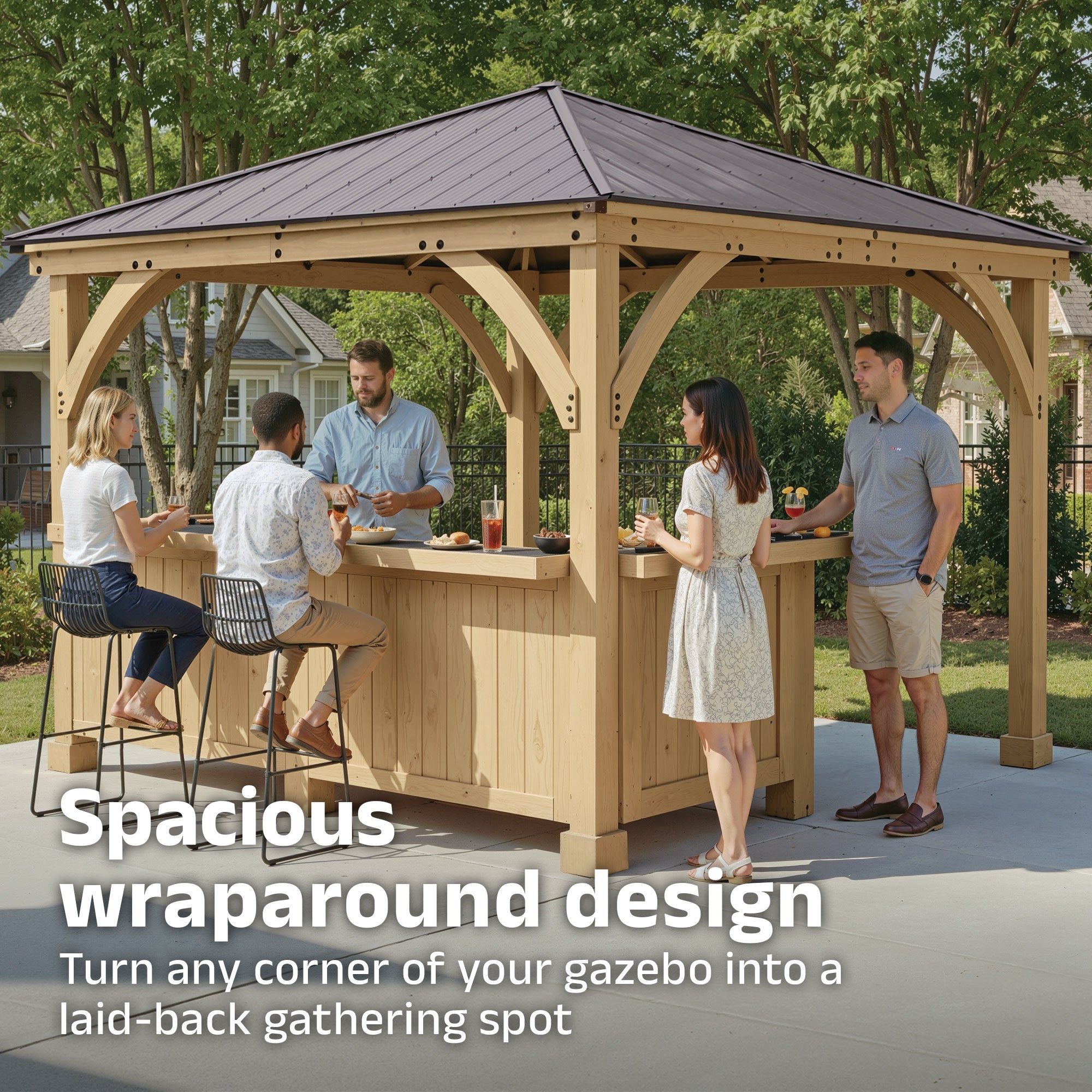 12' Corner Bar