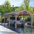 Pavillon abri voiture 14 x 25