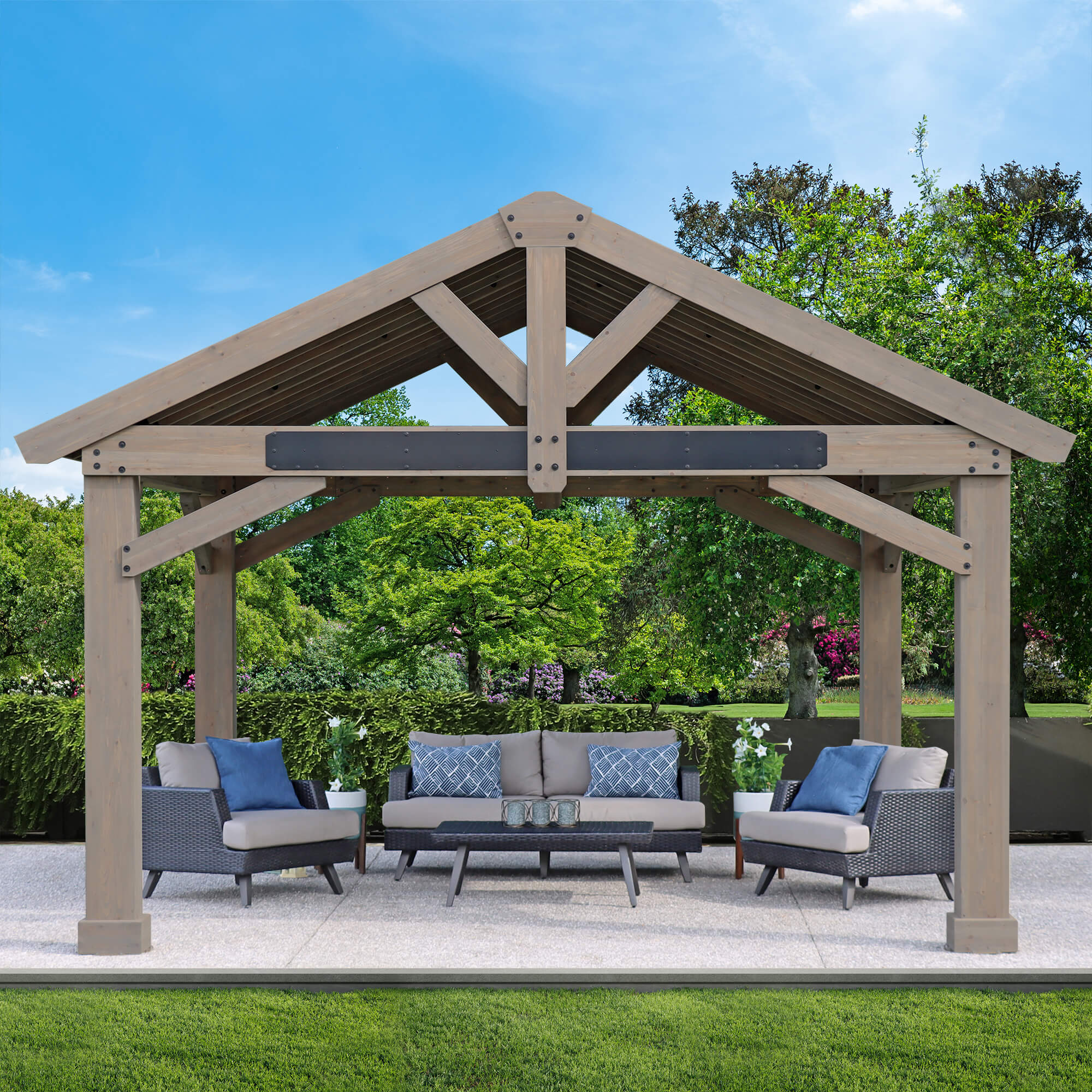 16 x 14 Timber Frame Pavilion