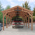 Pavillon abri voiture 14 x 34