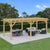 Pergola méridienne 10 x 22