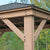 Gazebo en bois 12 x 16 avec toit en aluminium (Costco)