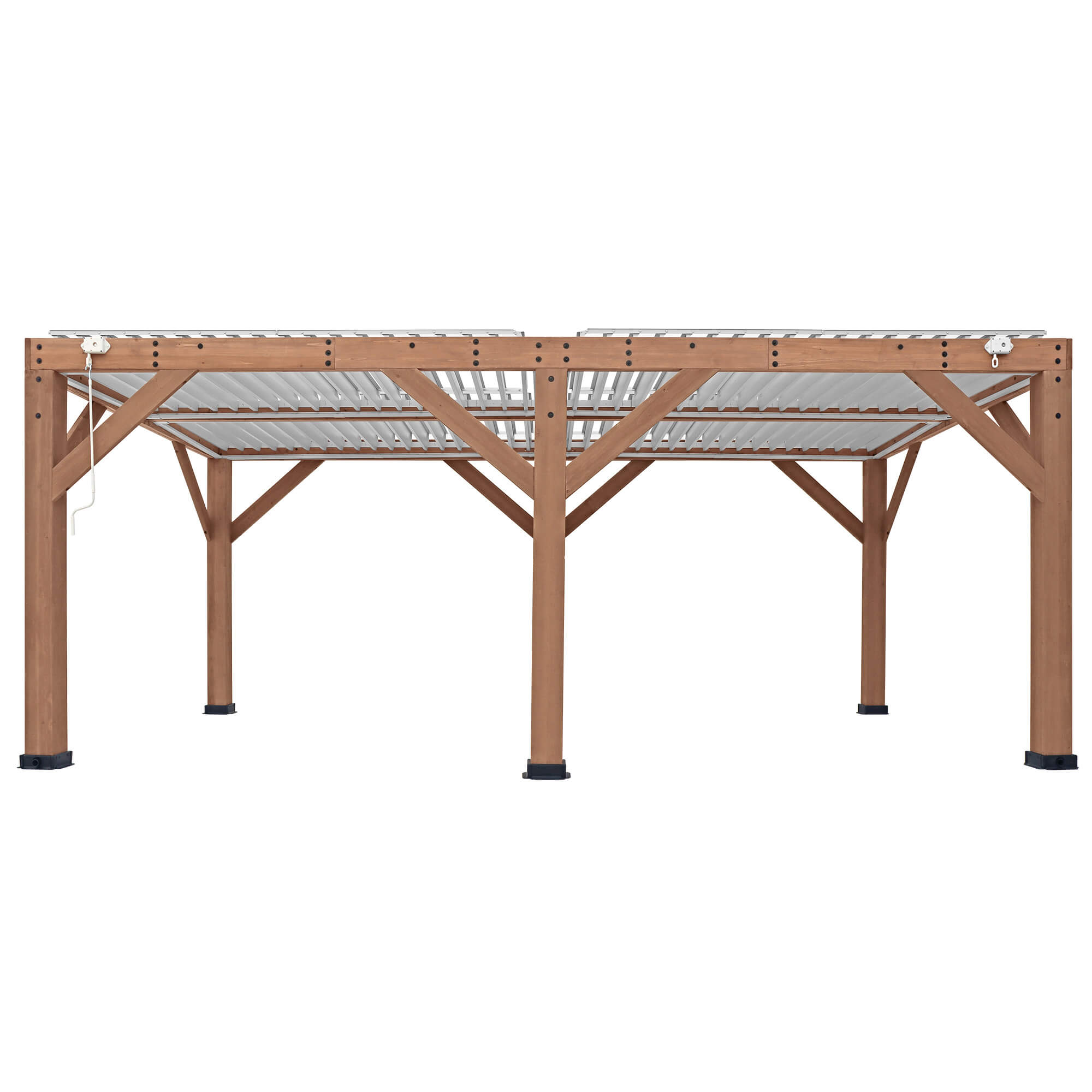 11 x 20 Wood Room With Louvered Roof (Costco)