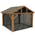 Kit de moustiquaire pour pavillon en bois 14 x 12