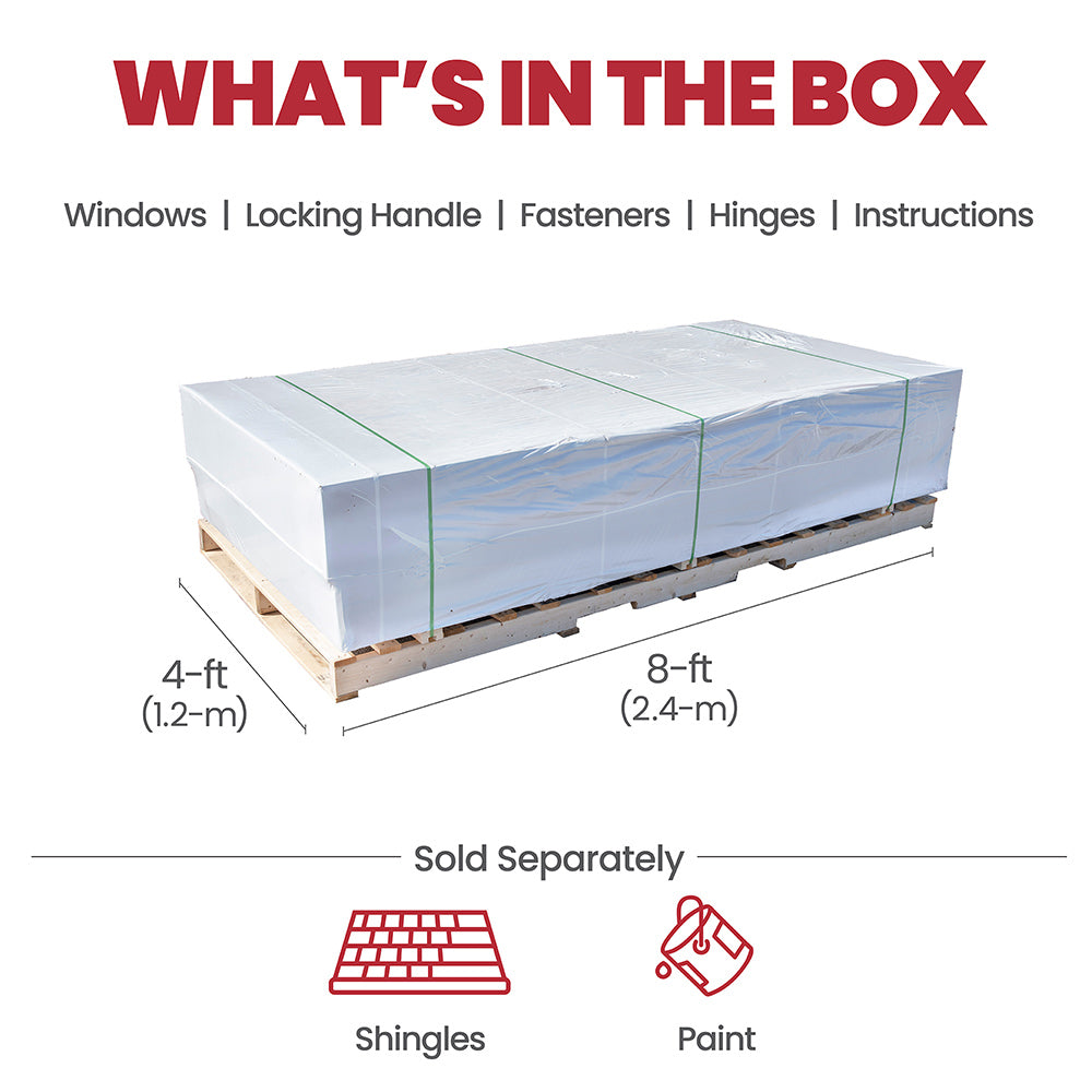 Handy Home Windemere 12 x 10 Wood Shed